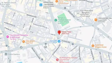 Location of Cove Raheja Plaza Co-Working space in Ashok Nagar, Bangalore - Image 295264
