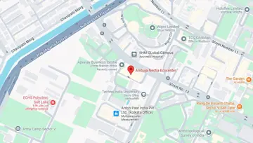 Location of Apeejay Ambuja Neotia Eco Centre Co-Working space in Bidhan Nagar, Kolkata - Image 295391