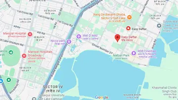 Location of Easy Daftar Anaya Chambers Co-Working space in Bidhan Nagar, Kolkata - Image 295510