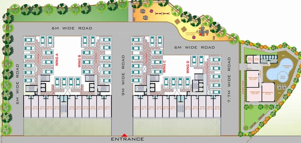 Master Plan of Emperia Sun City in Rasayani, Navi Mumbai - Image 99345