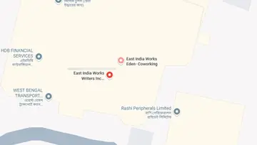 Location of East India Works Hanuman Estates Co-Working space in Lal Bazar, Kolkata - Image 295605