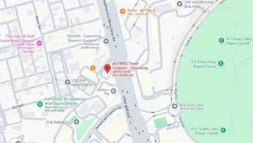 Location of Alt.F MPD Tower Co-Working space in Golf Course Road, Gurgaon - Image 295646