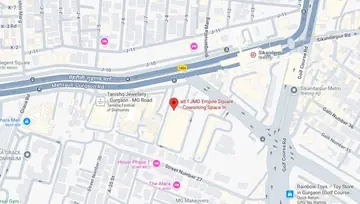 Location of Alt.F JMD Empire Square Co-Working space in MG Road, Gurgaon - Image 295669
