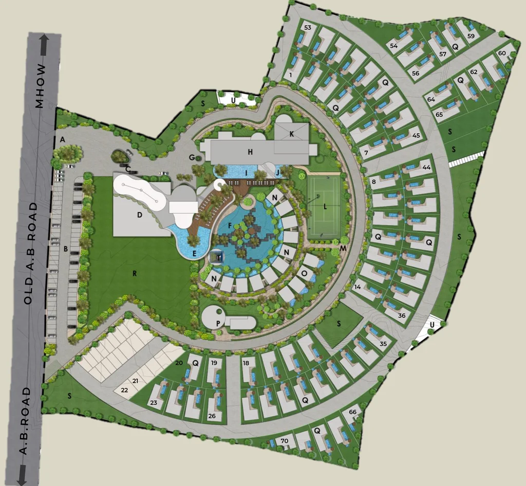 Master Plan of Kalyanam Oasis Villas in Mhow, Indore - Image 295757