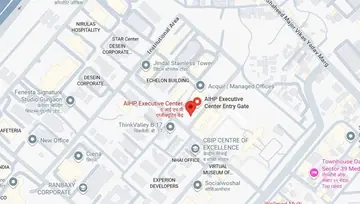 Location of Aihp Executive Centre Co-Working space in Sector 32, Gurgaon - Image 295970