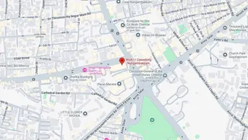 Location of Work11 Nungambakkam Co-Working space in Nungambakkam, Chennai - Image 295992