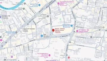 Location of Spaces Express Avenue Co-Working space in Royapettah, Chennai - Image 296000