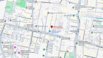 Location of Spaces Inspire Hub Co-Working space in Andheri West, Mumbai - Image 296097