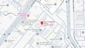 Location of MooZ UM House Co-Working space in Sector 44, Gurgaon - Image 296202