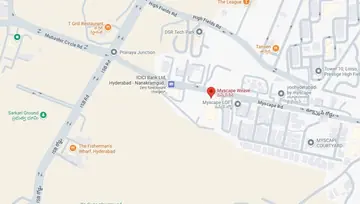 Location of Spaces MyScape Weave Co-Working space in Financial District, Hyderabad - Image 296226