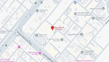 Location of Plus Offices Landmark House Co-Working space in Sector 44, Gurgaon - Image 296675