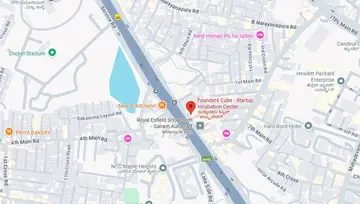 Location of Founders Startup Incubation Center Co-Working space in Mahadevapura, Bangalore - Image 296510