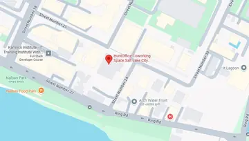Location of HuntOffice RDB Boulevard Co-Working space in Salt Lake, Kolkata - Image 296559