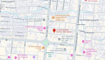 Location of iKushal Ganta Arcade Co-Working space in Dwaraka Nagar, Visakhapatnam - Image 296629