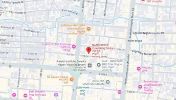 Location of Nano Space Sai Plaza Co-Working space in Dwaraka Nagar, Visakhapatnam - Image 296606