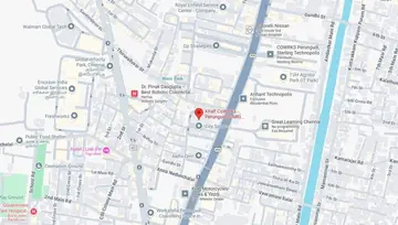 Location of Khalf Prince Infocity 1 Co-Working space in Perungudi, Chennai - Image 296583
