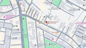 Location of WBB Office Co-Working space in Koramangala, Bangalore - Image 296707