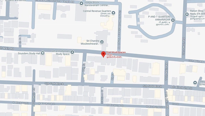 Location of Coworking Space in Fuel WorkSpaces, Anna Nagar - Image 296748