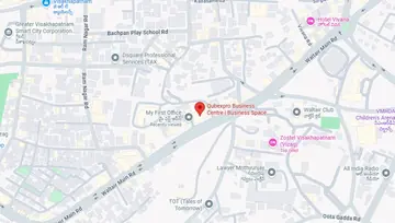 Location of Qubexpro V Mall Co-Working space in Siripuram, Visakhapatnam - Image 297066