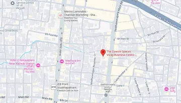 Location of The Cowork GVK Plaza Co-Working space in Dwaraka Nagar, Visakhapatnam - Image 297075