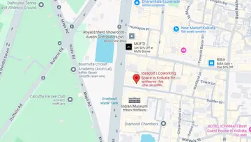 Location of Ideapod Prasad House Co-Working space in Bidhan Nagar, Kolkata - Image 297108