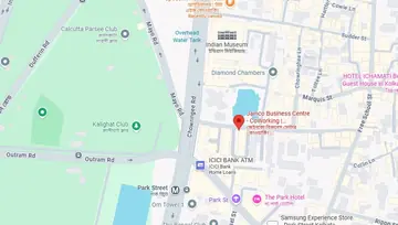 Location of Jainco Palace Court Co-Working space in Park Street, Kolkata - Image 297096