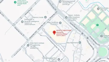 Location of Myofyc Mani Casadona Co-Working space in New Town, Kolkata - Image 297162