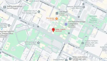 Location of SHKE Cowork Primarc Towers Co-Working space in Bidhan Nagar, Kolkata - Image 297295