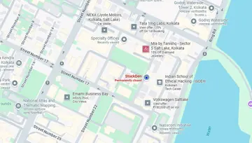 Location of StockDen Kredent Towers Co-Working space in Bidhan Nagar, Kolkata - Image 297263