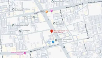 Location of The Address Velocity Business Hub Co-Working space in Adajan, Surat - Image 297307