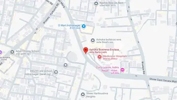 Location of The Address Ashoka Business Enclave Co-Working space in Sharanpur, Nashik - Image 297356