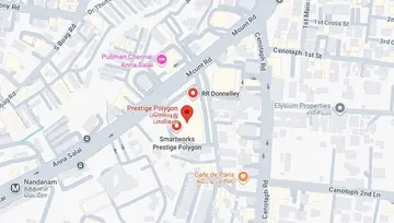 Location of The Address Prestige Polygon Co-Working space in Teynampet, Chennai - Image 297405