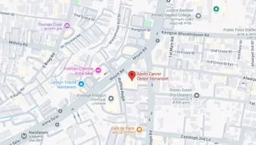 Location of Regus Co Working Space Co-Working space in Alwarpet, Chennai - Image 297449