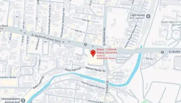 Location of Regus City Centre Co-Working space in Mylapore, Chennai - Image 297481