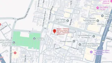 Location of Regus Olympia Platina Co-Working space in Guindy, Chennai - Image 297504