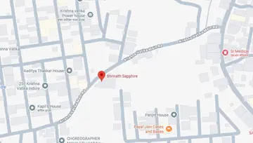 Location of Vinod Srinath Sapphire - Image 297564