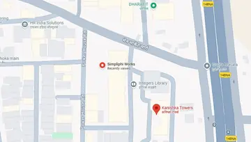 Location of Simpliphi Works Ashoka Enclave 2 Co-Working space in Sector 37, Faridabad - Image 298270