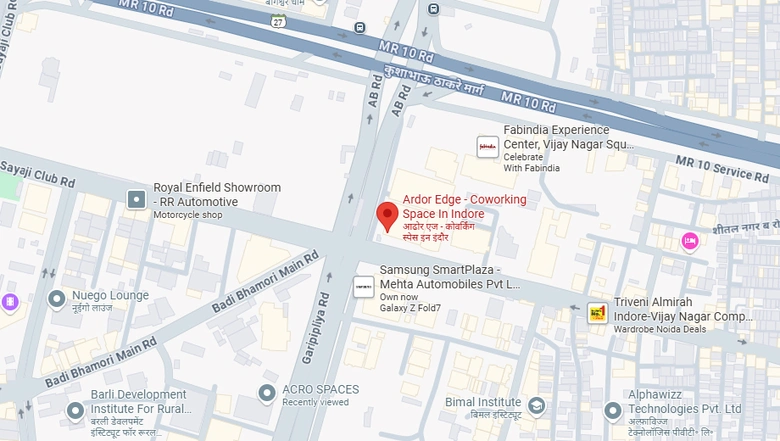 Location of Coworking Space in Ardor Edge Shagun Arcade, Vijay Nagar - Image 298391