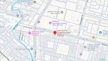 Location of Estancia The Proworking Space Co-Working space in Vijay Nagar, Indore - Image 298416