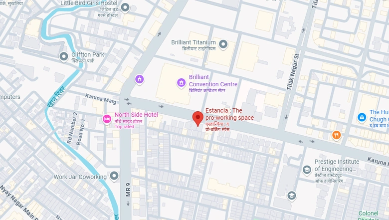 Location of Coworking Space in Estancia The Proworking Space, Vijay Nagar - Image 298416