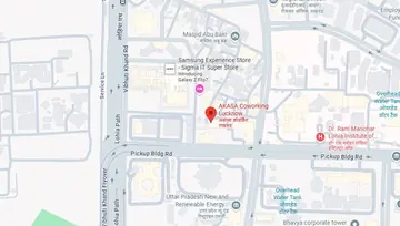 Location of Akasa Eldeco Corporate Tower Co-Working space in Vibhuti Khand, Lucknow - Image 298427