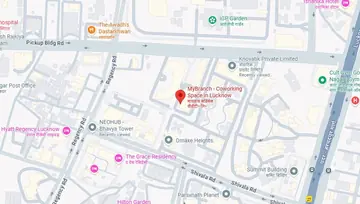 Location of MyBranch Shalimar Titanium Corporate Park Co-Working space in Gomti Nagar, Lucknow - Image 298432