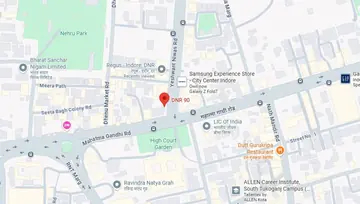 Location of Regus DNR 90 Co-Working space in South Tukoganj, Indore - Image 298567