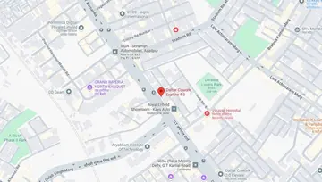 Location of Daftar Cowork 4.0 Explore Co-Working space in Model Town, New Delhi - Image 298613