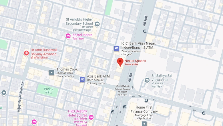 Location of Coworking Space in Nexus Vishal Astra, Vijay Nagar - Image 298636