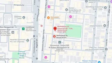 Location of Workspaces by Innova H 54 Co-Working space in Sector 63, Noida - Image 298890