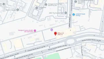 Location of Office 2.0 Galaxy Blue Sapphire Plaza Co-Working space in Greater Noida West, Greater Noida - Image 299049