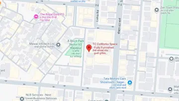 Location of TC CoWorks Kohinoor World Towers Co-Working space in Sector 63, Noida - Image 299172