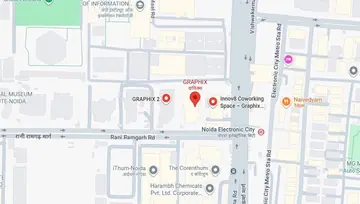 Location of EFC Graphix Co-Working space in Sector 62, Noida - Image 299280