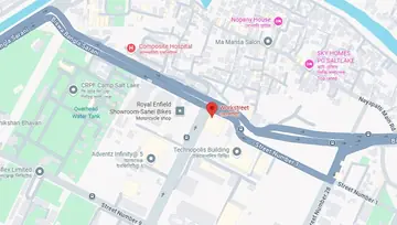 Location of Workstreet Martin Burn Business Park Co-Working space in Bidhan Nagar, Kolkata - Image 298819